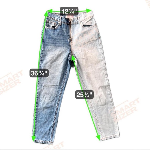 REVICE Jeans Unique Two-Tone Design Excellent Condition Size 27 - Picture 5 of 5